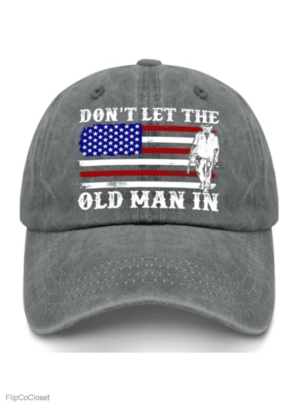 Funny Old Man American Flag Dad Hat Retirement Gifts for Men